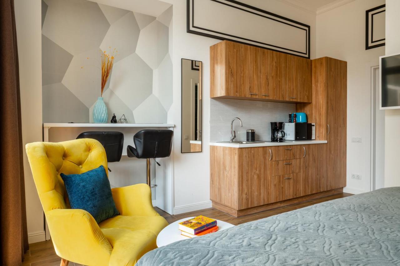 Theatre Boutique Apartments Kyjev Exteriér fotografie