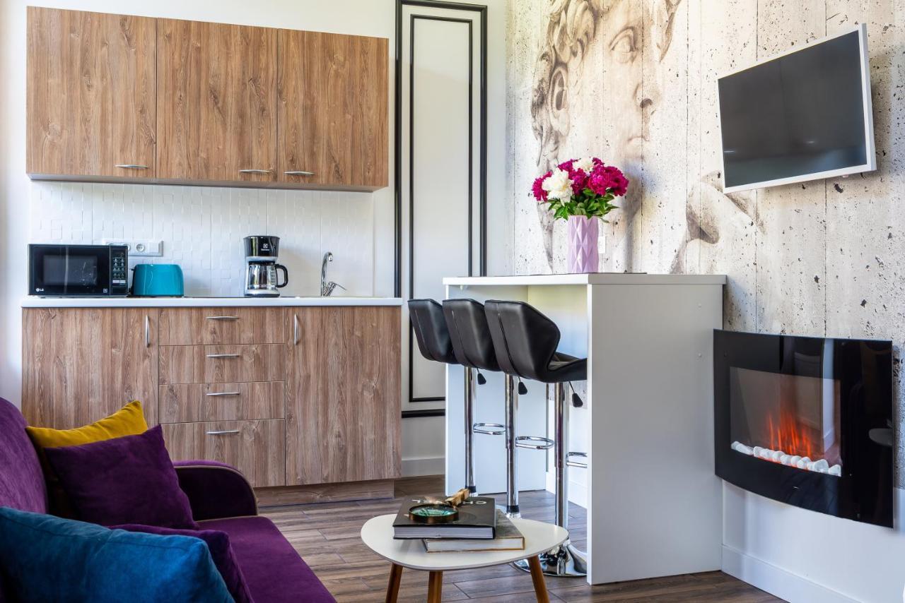 Theatre Boutique Apartments Kyjev Exteriér fotografie