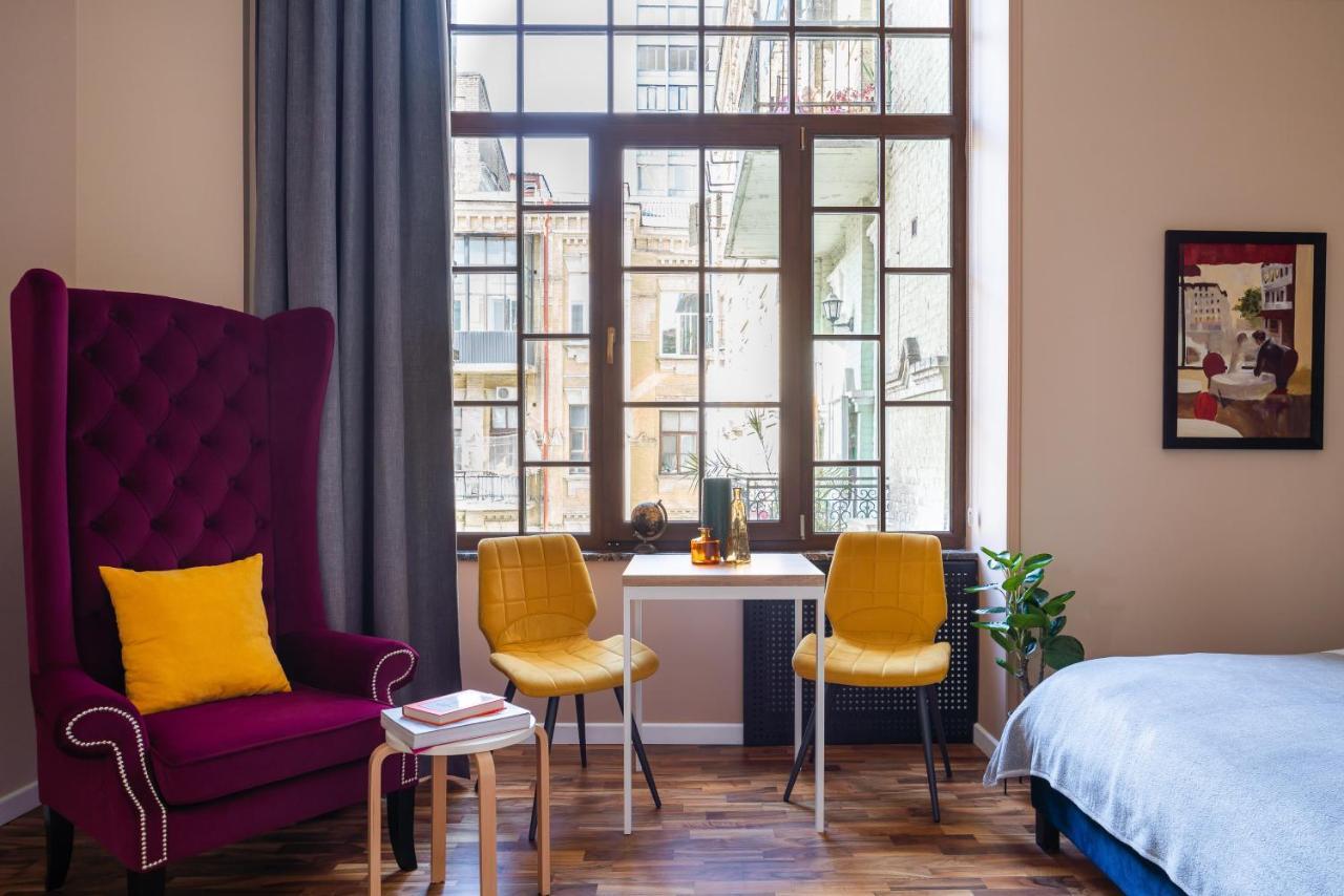 Theatre Boutique Apartments Kyjev Exteriér fotografie