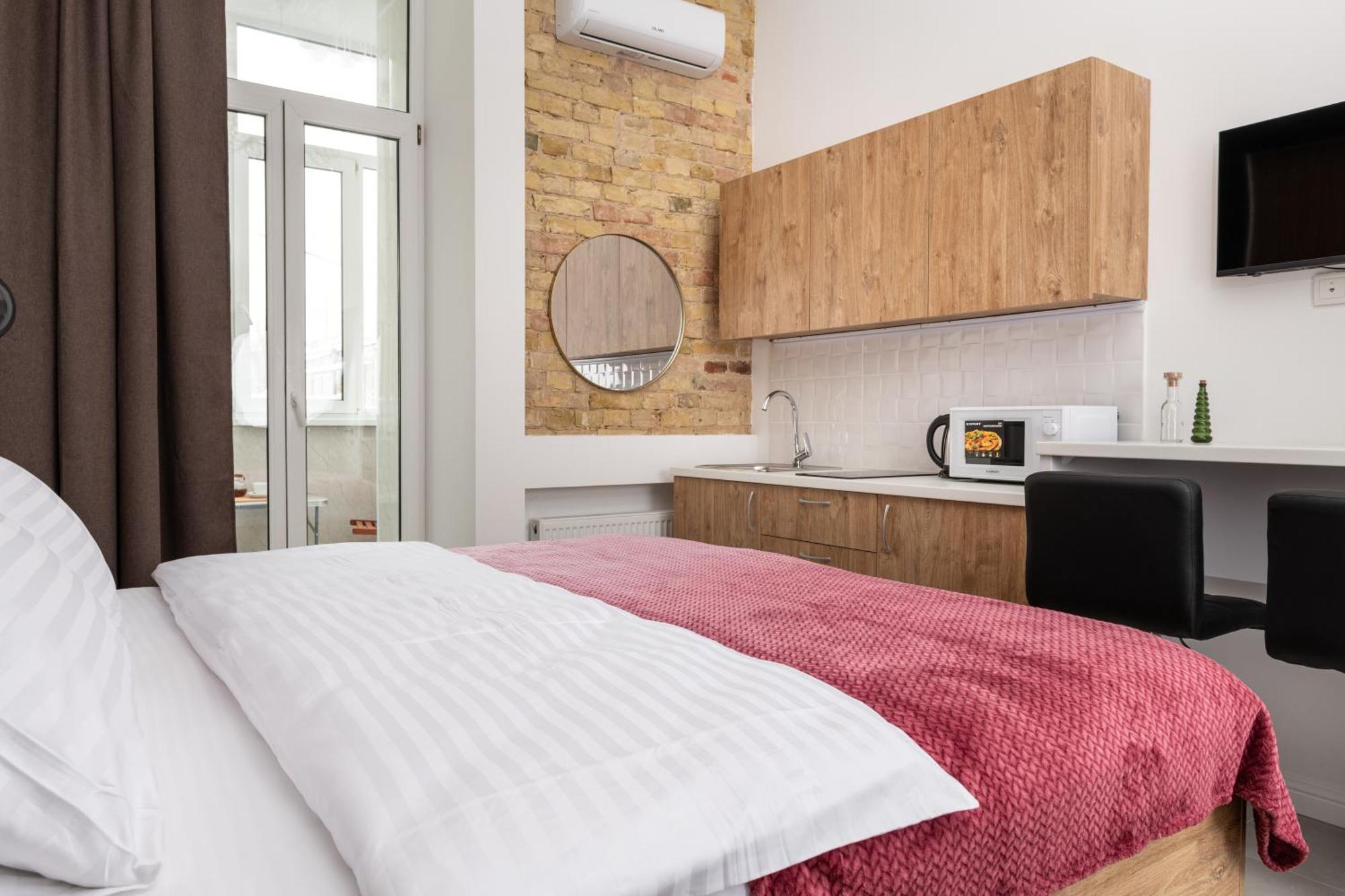 Theatre Boutique Apartments Kyjev Exteriér fotografie
