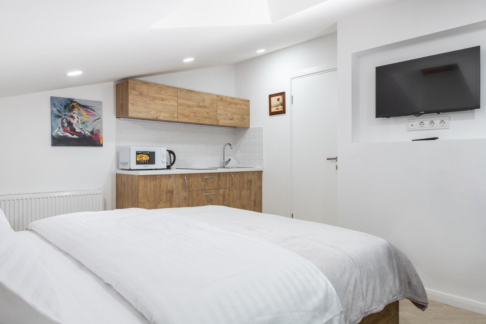 Theatre Boutique Apartments Kyjev Pokoj fotografie