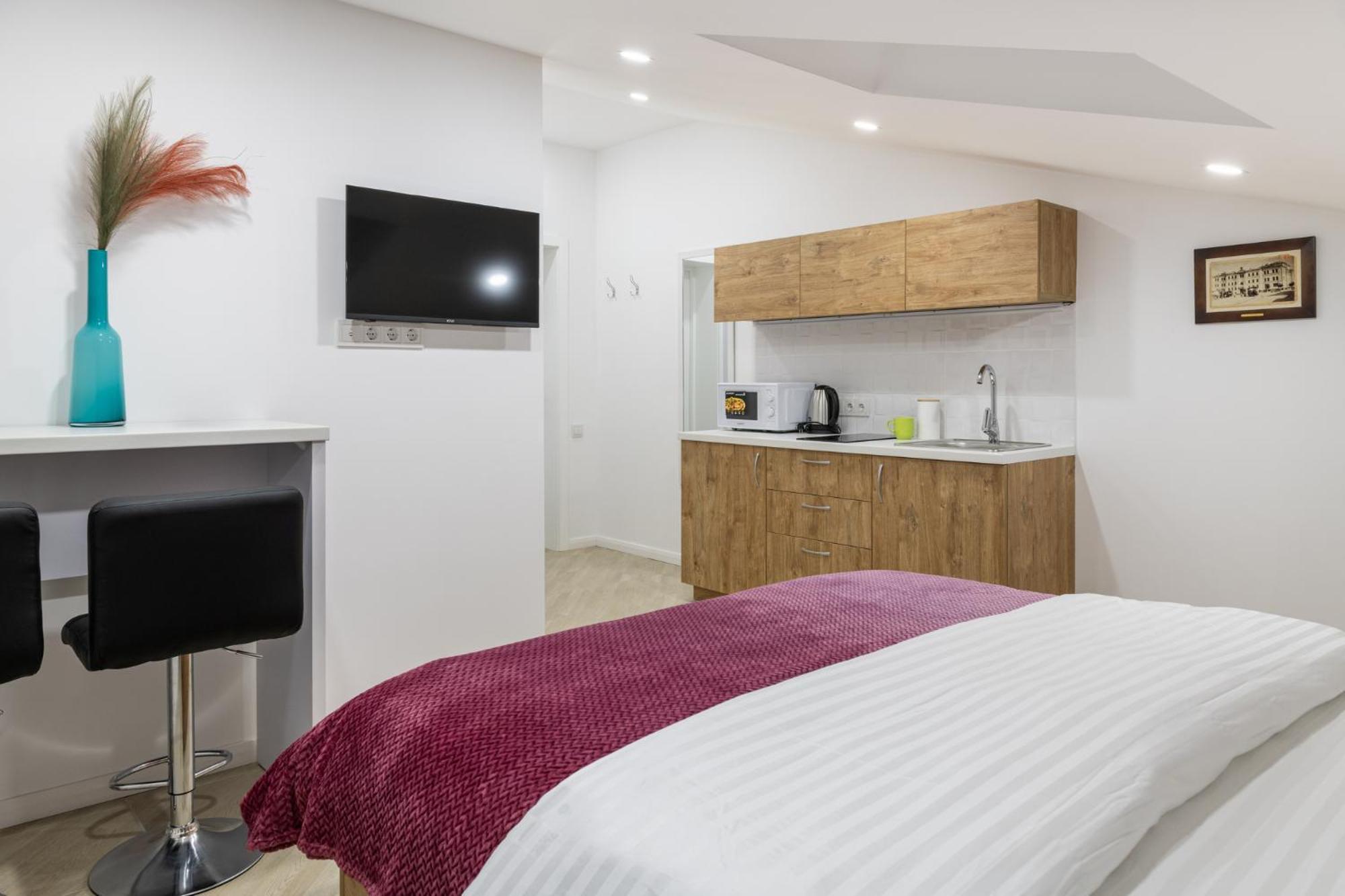 Theatre Boutique Apartments Kyjev Pokoj fotografie