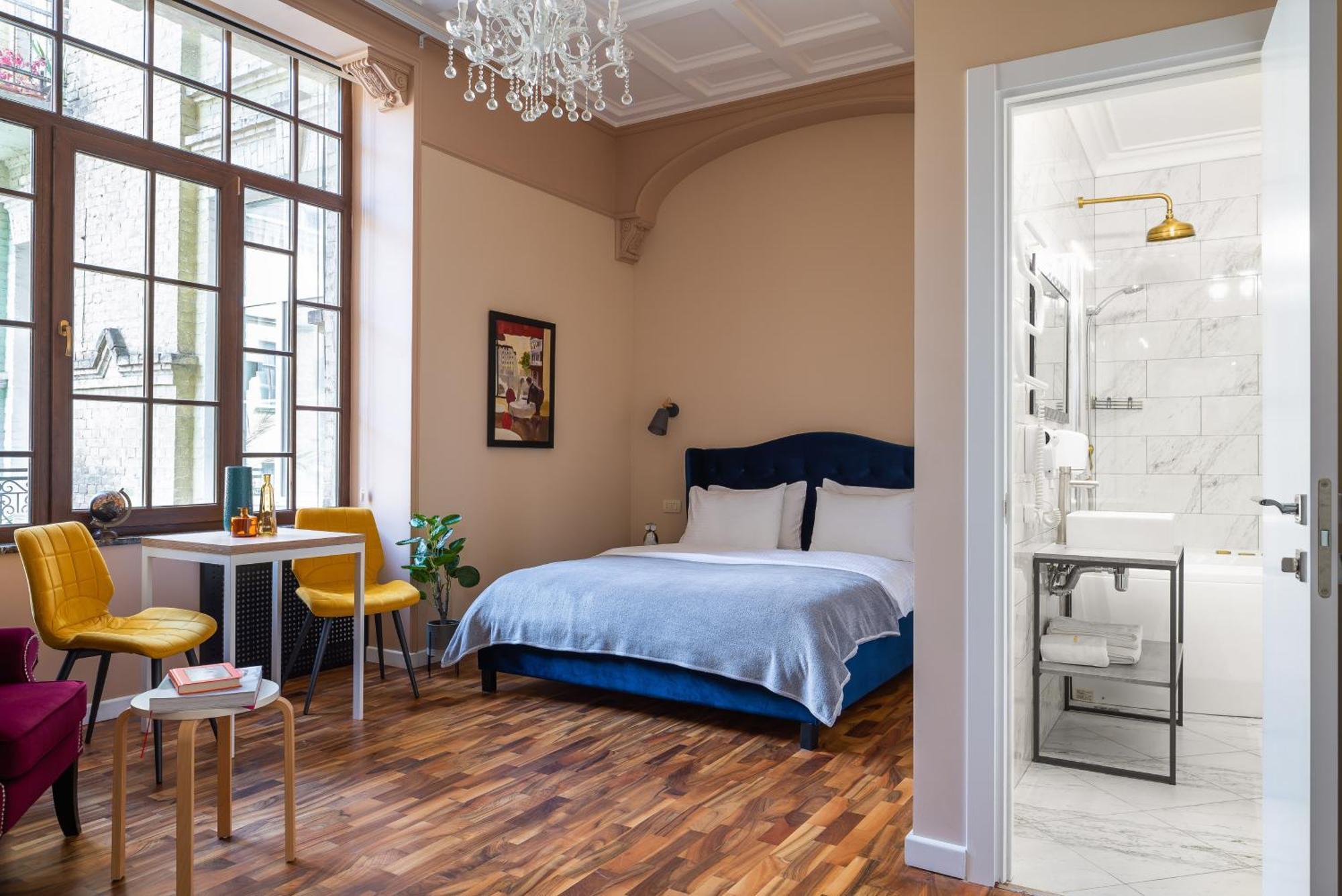 Theatre Boutique Apartments Kyjev Pokoj fotografie