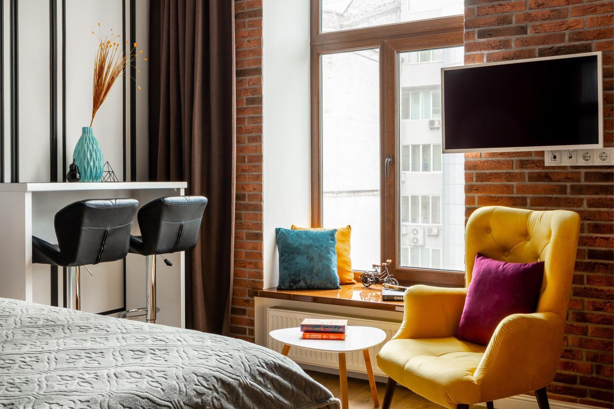 Theatre Boutique Apartments Kyjev Pokoj fotografie