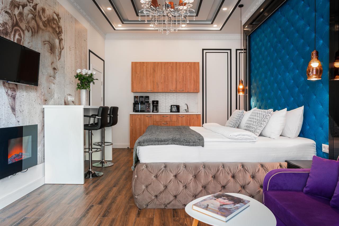 Theatre Boutique Apartments Kyjev Exteriér fotografie