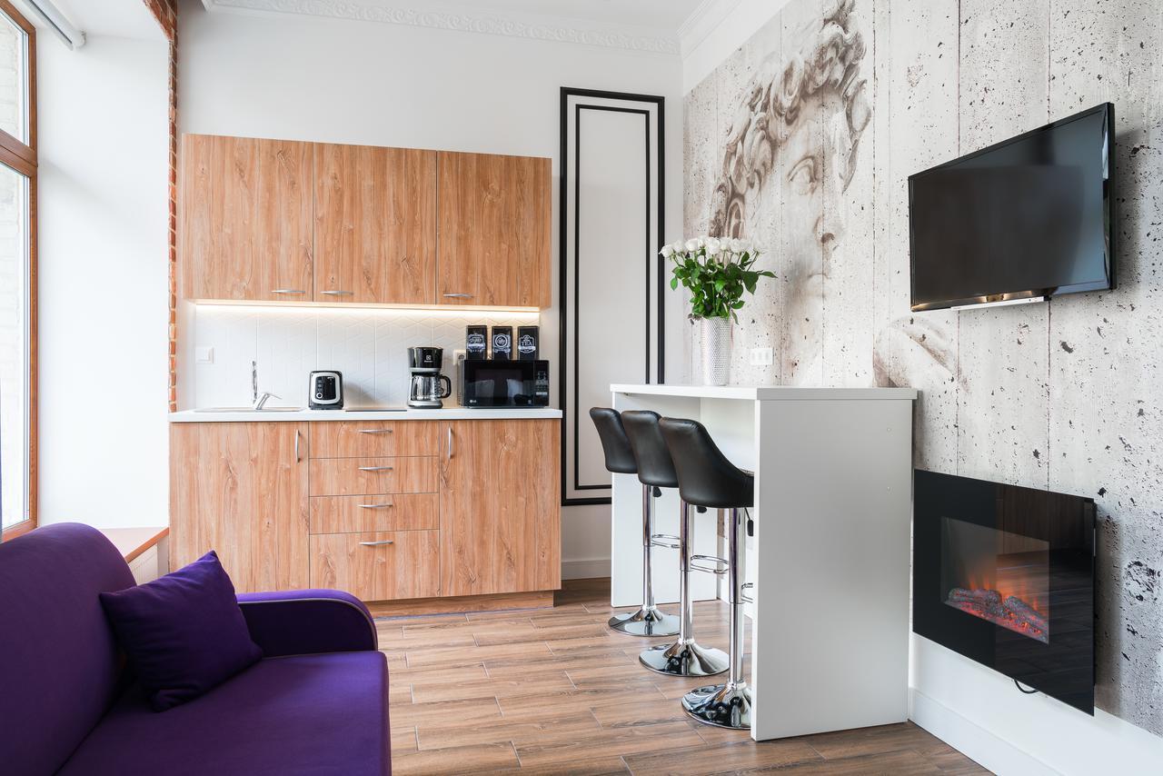 Theatre Boutique Apartments Kyjev Exteriér fotografie